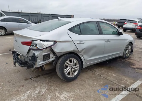 2019 Hyundai Elantra Sel from USA, damaged, VIN 5NPD84LF4KH482785